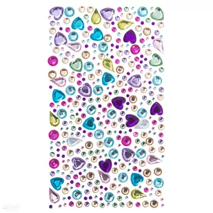 Kryształki samoprzylepne, 250 szt. brights - Dekoratorstwo - miniaturka - grafika 1