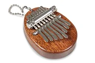 Instrumenty perkusyjne - GEWA Kalimba pianino kciukowe, małe, mahoń, 8 stalowych stroików, przestrajane - miniaturka - grafika 1