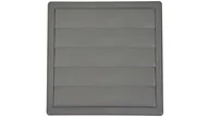 Filtry wentylacyjne i uzdatniacze - Kratka z żaluzją regulowana o średnicy 80-150 mm 170x170 szara /02-333 - miniaturka - grafika 1