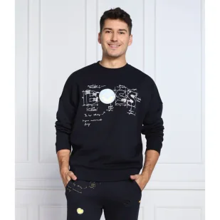 BOSS GREEN Bluza | Slim Fit - Bluzy męskie - miniaturka - grafika 1
