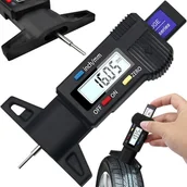 Narzędzia samochodowe - Retoo CYFROWY MIERNIK GŁĘBOKOŚCI WYSOKOŚCI BIEŻNIKA OPON - miniaturka - grafika 1