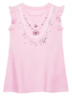Sukienki i spódniczki dla dziewczynek - Guess Sukienka codzienna K6RK02 KA6W4 Różowy Regular Fit - miniaturka - grafika 1