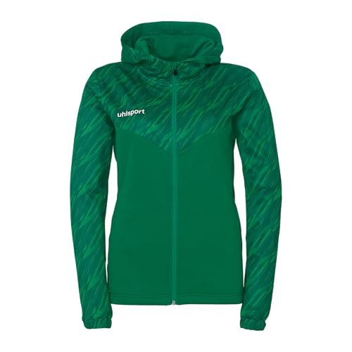 uhlsport Piłka nożna Progressive 28 Multi Hood kurtka – damska kurtka treningowa, sportowa bluza z kapturem i stójką