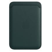 Portfele - Apple skórzany portfel z MagSafe do iPhone (leśna zieleń) - miniaturka - grafika 1