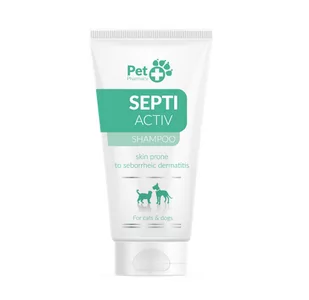 Vetfood VETFOOD Szampon SeptiActiv 125ml 41492-uniw - Szampony i odżywki dla psów - miniaturka - grafika 1