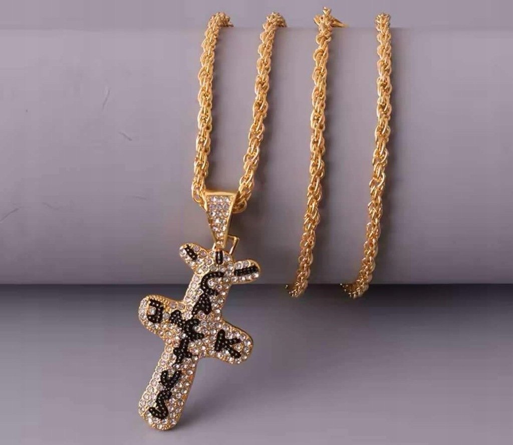 Naszyjnik wisiorek cactus jack travis scott y2k streetwear