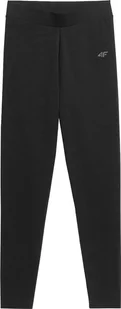 Legginsy damskie 4F F108 czarne 4FAW23TTIGF108 20S-S - Legginsy - miniaturka - grafika 1