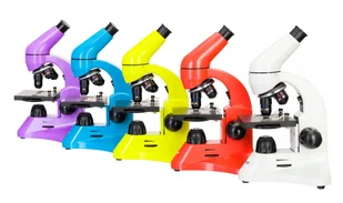 (IT) Mikroskop Levenhuk Rainbow 50L PLUS żółty - Mikroskopy i lupy - miniaturka - grafika 3