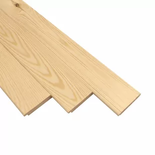 Deska frezowana 120x10cm 6 szt. drewniana beżowa Shutters - Ogrodzenia - miniaturka - grafika 1