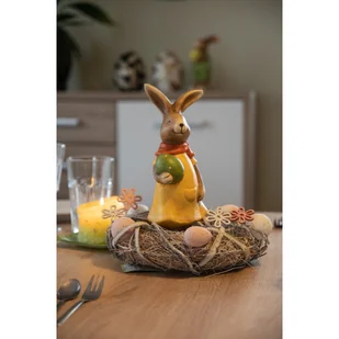 Wianek stroik dekoracyjny grey średnica 24 cm! - Ozdoby bożonarodzeniowe - miniaturka - grafika 10