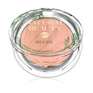 Róże do policzków - Bell róż z olejem arganowym NATURAL BEAUTY Blush 001, 5g - miniaturka - grafika 1