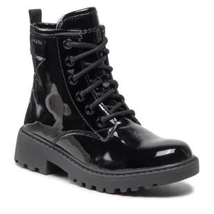 Geox Trapery J Casey G. G J9420G 000HH C9999 S Black - Botki damskie - miniaturka - grafika 1