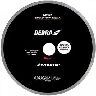 Dedra Tarcza diamentowa TURBO S HP2136 1801do1900-74-uniw - Tarcze do pił - miniaturka - grafika 1