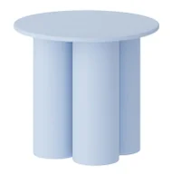 Ławy i stoliki kawowe - Niebieska stylowa ława 80 cm W8-W81 - miniaturka - grafika 1