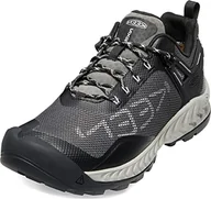Buty trekkingowe męskie - KEEN Męskie buty trekkingowe Nxis Evo, Szary - Magnesowa para - 39.5 EU - miniaturka - grafika 1