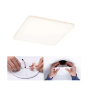 Oprawy, klosze i abażury - Paulmann panel LED Veluna CCT ZigBee 18,5cm - miniaturka - grafika 1