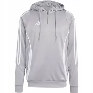 Bluza męska adidas Tiro 24 Training Hooded szara IR7551 2XL - Bluzy męskie - miniaturka - grafika 1