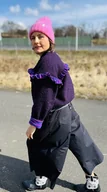 Spodnie sportowe damskie - Klasyczne spodnie culotte - miniaturka - grafika 1
