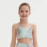 Bluzki dla dziewczynek - Reserved - Sportowy top na ramiączkach - wielobarwny - miniaturka - grafika 1