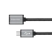 Kable USB - Kabel USB - micro USB gniazdo-wtyk 1.0m KrugerMatz - miniaturka - grafika 1