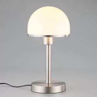 Stylowa lampa stołowa Jolie ze szklanym kloszem - Lampy stojące - miniaturka - grafika 4