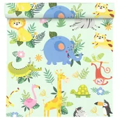 Tapety - Tapeta dziecięca Zwierzęta 229714 multikolor papierowa - miniaturka - grafika 1