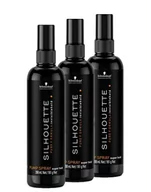 Kosmetyki do stylizacji włosów - Schwarzkopf Silhouette, bardzo mocno utrwalający lakier w atomizerze, wielopak 3x200ml - miniaturka - grafika 1