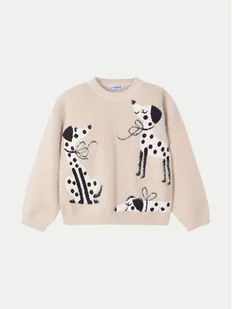 Mayoral Sweter 4356 Beżowy Regular Fit - Swetry dla chłopców - miniaturka - grafika 1