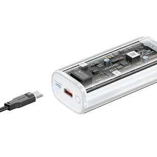 USAMS Powerbank 9000mAh PD 20W QC3.0+PD Dual-Port Fast Charge czarny/black 10KCD18901(US-CD189) - Powerbanki - miniaturka - grafika 17