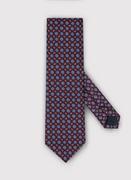 Krawaty i muchy męskie - Bordowy wzorzysty krawat męski - miniaturka - grafika 1