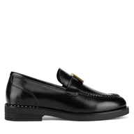 Mokasyny damskie - Mokasyny Badura ABIR-FW257 Czarny - miniaturka - grafika 1