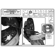 Kufry i sakwy motocyklowe - Top Case Bagażnik GiVi Monolock do Kymco X-Citing 300i - 500i (10-) - miniaturka - grafika 1