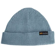 Czapki i chusty sportowe damskie - Czapka Alpha Industries Dockers Beanie 138905134 - niebieska - miniaturka - grafika 1