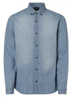 Joop Jeans - Męska koszula jeansowa  Heli, niebieski - Koszule męskie - miniaturka - grafika 1