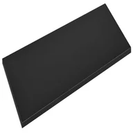 Zawiasy, okucia i inne akcesoria - Półka ścienna meblowa Czarna 1.8x30x120 cm Floorpol 5907508719616 - miniaturka - grafika 1