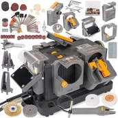 Akcesoria do urządzeń ogrodniczych - OSTRZAŁKA WIELOFUNKCYJNA 8w1 NOŻY WIERTEŁ Łańcucha - miniaturka - grafika 1