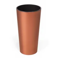 Donice - Doniczka LILIA 14 miedziany Lamela - miniaturka - grafika 1