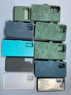 Etui i futerały do telefonów - Zestaw 10 Niebiesko-Zielonych Etui na Telefony Mix Marek oraz Modeli - miniaturka - grafika 1