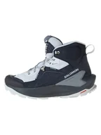 Buty trekkingowe damskie - SALOMON Buty turystyczne "Elixir Mid GTX" w kolorze granatowym - miniaturka - grafika 1
