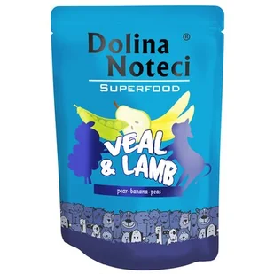 Dolina Noteci SuperFood Cielęcina i jagnięcina 300 g - Mokra karma dla psów - miniaturka - grafika 1