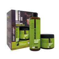 Zestawy kosmetyków damskich - KAYPRO BRAZILIAN LISS SMOOTH MAINTENANCE Intensywnie wygładzający zestaw do włosów 2 x 500 ml - miniaturka - grafika 1