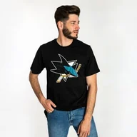 Koszulki sportowe męskie - Koszulka męska 47 Brand  NHL San Jose Sharks Imprint ’47 Echo Tee S - miniaturka - grafika 1