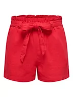 Spodenki damskie - JdY Damskie spodenki lniane Jdysay Mw WVN Noos, bittersweet, 36 - miniaturka - grafika 1