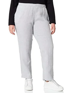 BRAX Damskie spodnie w stylu Maron lniane spodnie, szary melanż, 26W / 30L - Spodnie damskie - miniaturka - grafika 1