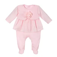 Pajacyki dla niemowląt - BG-75754 Pajac różowy Flawia 68 - miniaturka - grafika 1