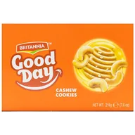 Przekąski dla dzieci - Ciasteczka z orzechami nerkowca Good Day Britannia 216g - miniaturka - grafika 1
