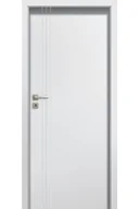 Drzwi wewnętrzne - Pol-Skone Dzwi Wewnętrzne Pełne Etiuda B1 Biały - miniaturka - grafika 1