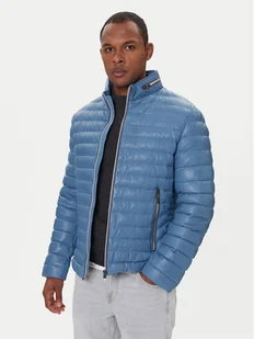 Milestone Kurtka skórzana Cortino 531019 60515 Niebieski Regular Fit - Kurtki męskie - miniaturka - grafika 1