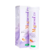 Witaminy i minerały - Krka d.d Novo mesto Słowenia MAGNESOL 150 mg 20 tabl mus - miniaturka - grafika 1