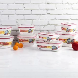 Pojemnik na żywność Florina Fresh Box okrągły 860 ml - Pojemniki kuchenne - miniaturka - grafika 2